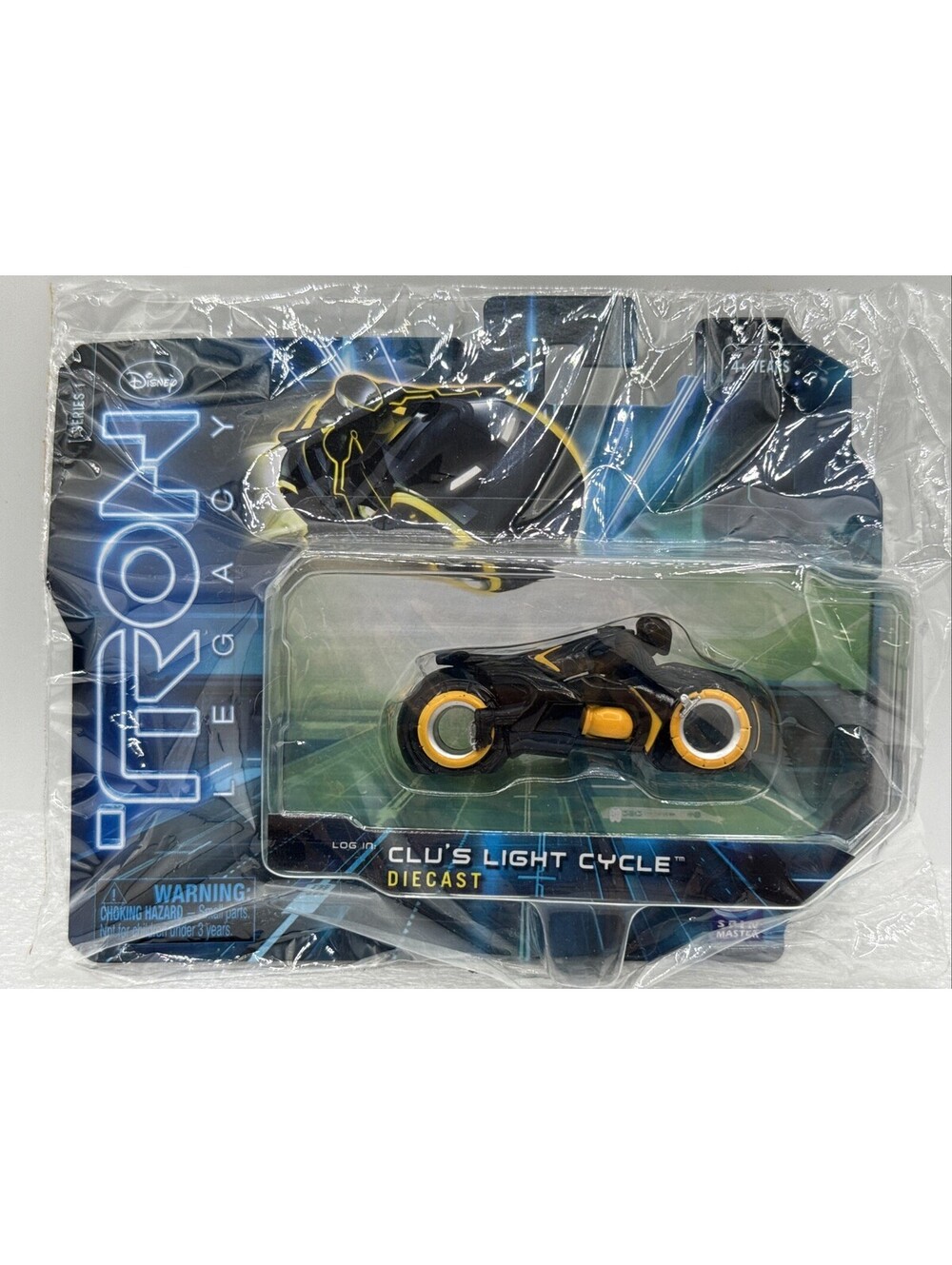 Disney Tron Legacy Clu's Light Cycle Figure Series 1 Motorcycle Sealed 2010 New